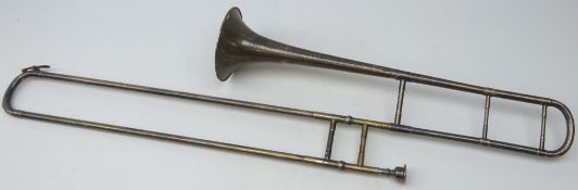 Hawkes and Son 'The Empire' electroplated Trombone no.