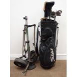 Golf Clubs - Set Wilsons 3-9 irons, sand and pitching wedges, Regal & Lynx no.