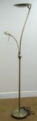 Brushed metal standard mother daughter lamp,