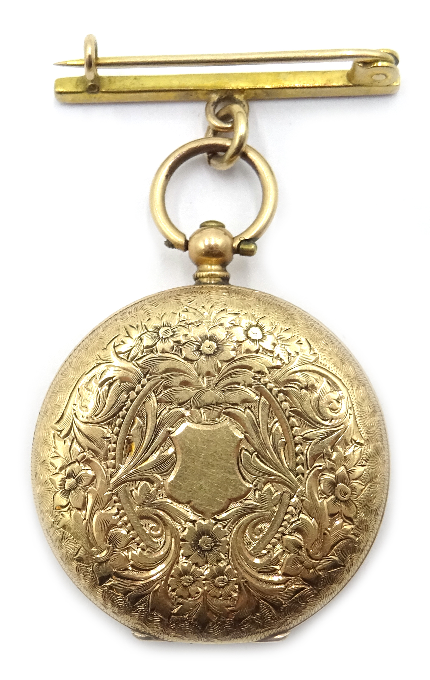 Continental gold fob watch, - Image 2 of 3