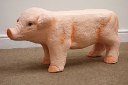 Composite stool in the form of a Pig,