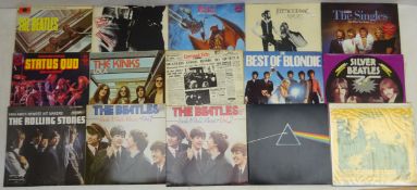 Collection of vinyl LP's incl. The Beatles Rock 'N' Roll Music Vol.