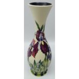 Moorcroft Duet pattern vase designed by Nicola Slaney dated 2004, H26.