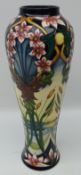 Large Moorcroft limited edition vase decorated in the Avon Water pattern by Rachel Bishop dated