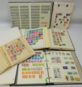 Collection of Queen Victoria and later Great British and World stamps in eight albums/folders