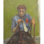 Portrait of a Seated Male,