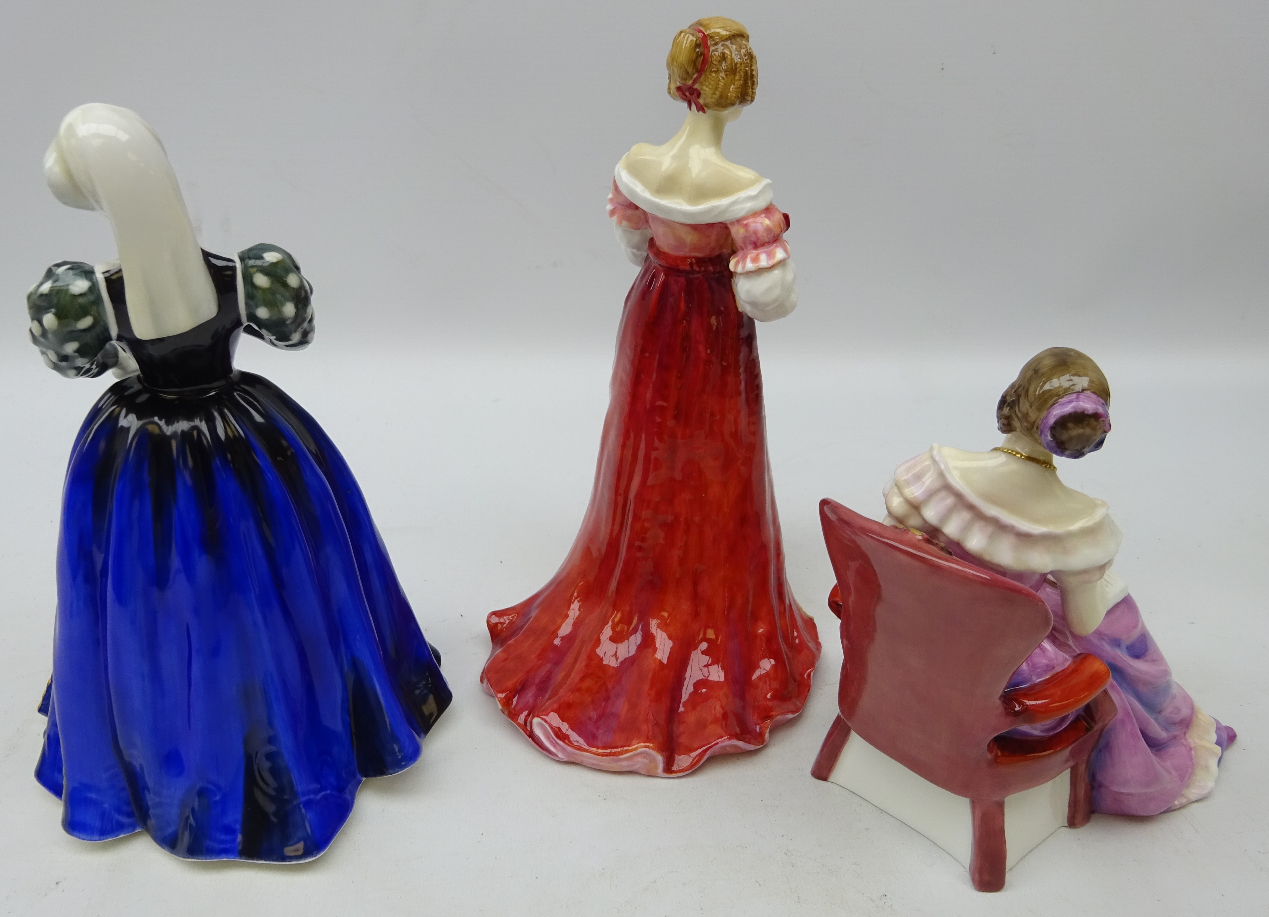 Three Royal Doulton limited edition figures; Queens of the Realm 'Mary Queen of Scots' HN 3142, - Image 2 of 3