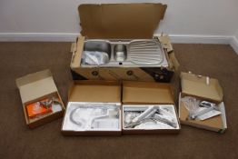 Carrion Phoenix 18/10 stainless steel sink,