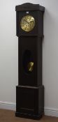 Early 20th century oak longcase clock,