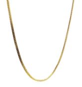 9ct gold necklace, hallmarked,