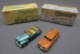 Lansdowne Models - two die-cast models - 1950 Humber Super Snipe Tickford Bodied D.H.C. No.