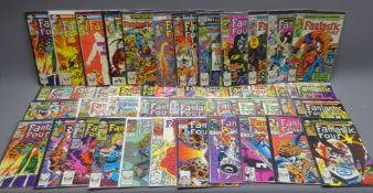 Collection of 1980s and 90's Marvel Fantastic Four comics; #221 - 236, 238 - 277, 279 - 309, 316,