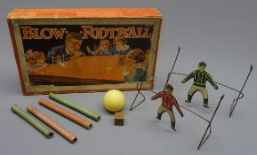 1920's Blow-Football game,