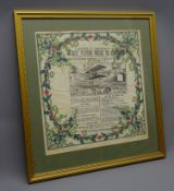 Early Aviation - 'A Souvenir in Commemoration of the First Flying Week in England',