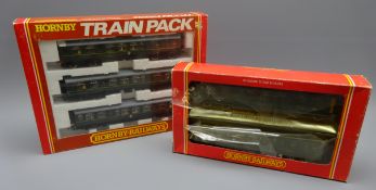 Hornby '00' gauge - two train packs comprising Class 110 BR 3-car Diesel Multiple Unit and Class