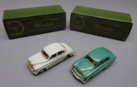 Lansdowne Models - two die-cast models - 1957 Vauxhall Cresta "E" Series No.