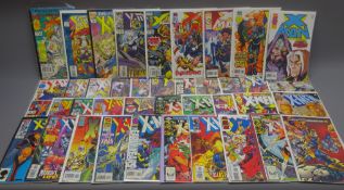 Collection of 1990s & later Marvel comic books including X-Men, X-Calibre, X-Factor, X-Force,