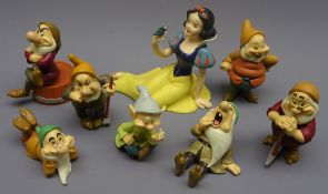 Disney - Chinese composition set of Snow White and the seven dwarfs Condition Report