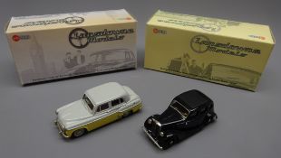 Lansdowne Models - two die-cast models - 1958 Hillman "Jubilee" Minx (2013 limited edition) No.