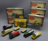 Corgi - six die-cast models of steam vehicles in the Vintage Glory series