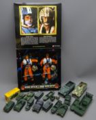 Star Wars - Kenner pair of Action Collection figures Wedge Antilles and Biggs Darklighter, boxed,