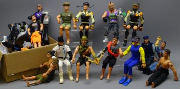Group of Hasbro Action Man figures, 1993 - 2002 incl.