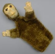 Steiff Monkey hand puppet, H21cm Condition Report <a href='//www.davidduggleby.