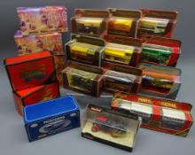 Matchbox - eighteen Models of Yesteryear die-cast steam powered vehicles including four Beers of