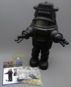 Large Masudaya battery operated 'Robby the Robot' talking figure from the Forbidden Planet, c1997,