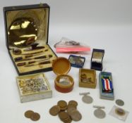 Group of WWII medals comprising George VI Territorial Efficiency Medal to PTE. E.M.