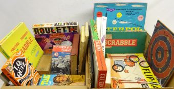 Vintage games and board games incl.