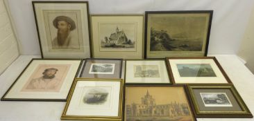 Collection of 18th and 19th century engravings,