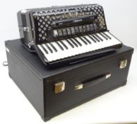 Cooperativa 501 96 bass piano accordion, fitted with 'Super Cesar' hand made reeds,