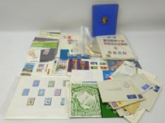 Collection of Great British and World stamps including; various useable postage presentation packs,