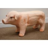 Composite stool in the form of a Pig,