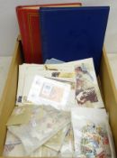 Collection of Great British and World stamps including; FDCs, QV penny red on cover,