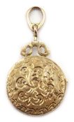 9ct gold pendant locket, hallmarked Condition Report Approx 4.7gm<a href='//www.