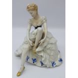 Wallendorf porcelain figure of a dancer,