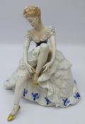 Wallendorf porcelain figure of a dancer,