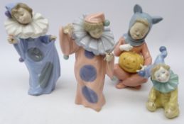 Three Nao Clown figures and 'Halloween Night' H20cm (4)