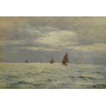 'Off for the Night', watercolour signed by Charles William Adderton (British 1866-1944),