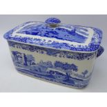 Spode Italian Bread bin and cover,