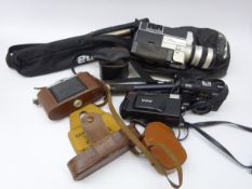 Cameras and accessories - Agfar Isolette folding camera,