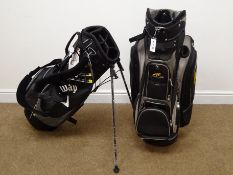 Power Caddy tour bag, a new and boxed Callaway Warbird stand bag with approx 200 golf balls,