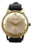 Smiths 9ct gold Astral National 17 wristwatch,