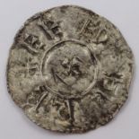 Early Medieval Coin - Silver Viking imitation penny of Alfred the Great dating to the period AD