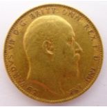 Edward VII 1903 Gold full sovereign