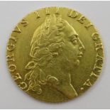 George III 1791 gold 'spade' Guinea, fifth head Condition Report <a href='//www.