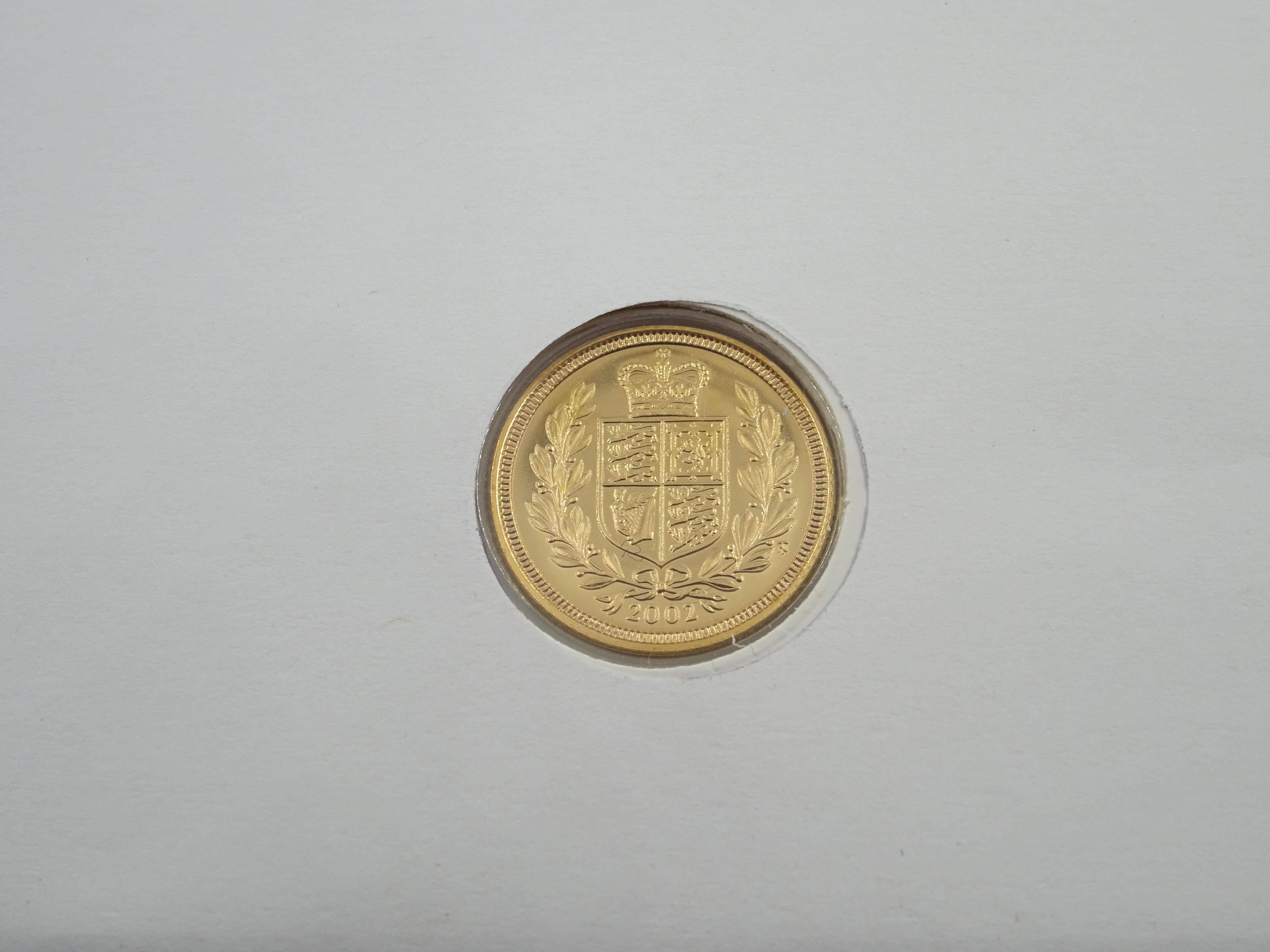 Queen Elizabeth II 2002 gold half sovereign, - Image 2 of 3