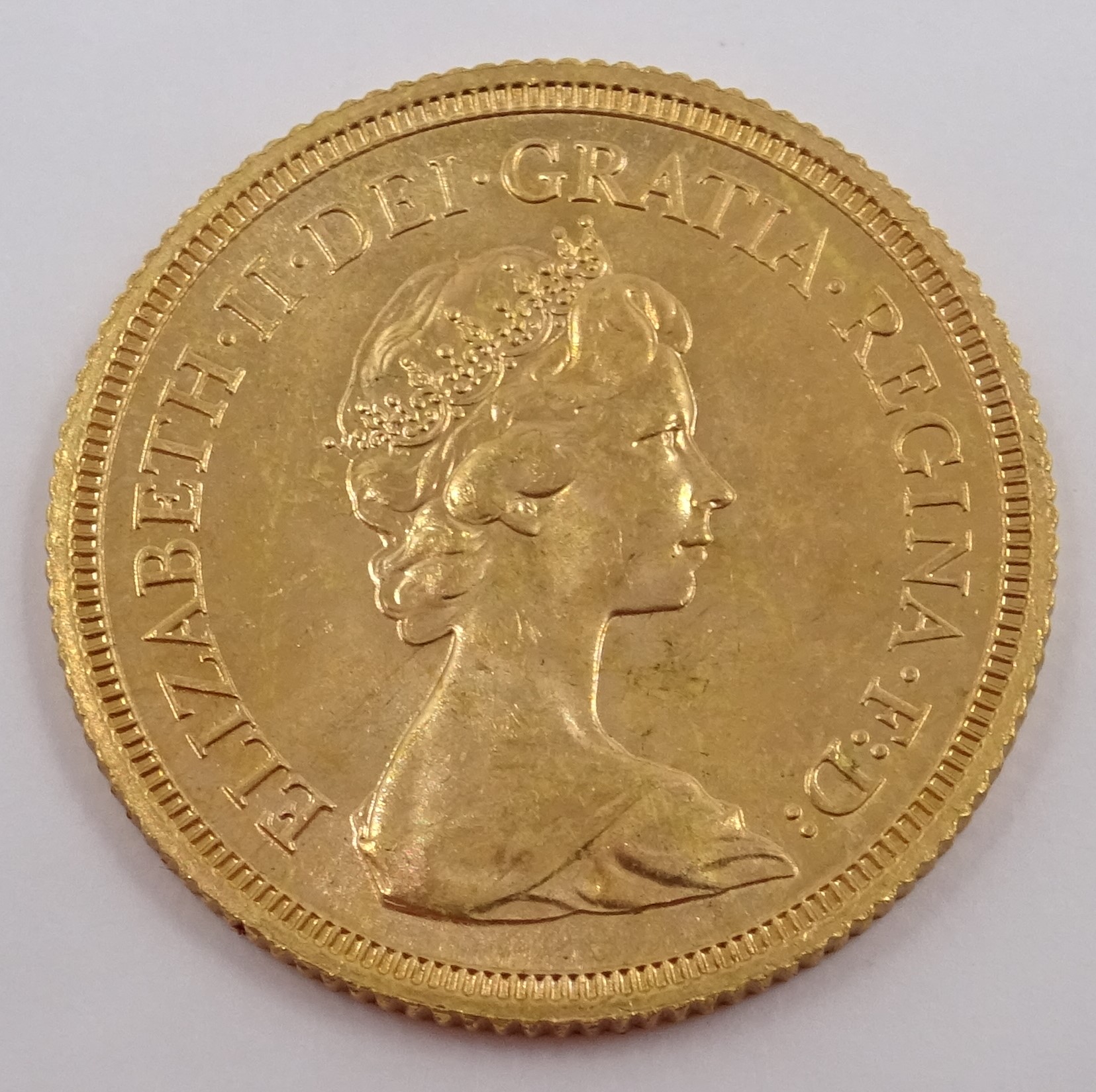 Queen Elizabeth II 1979 gold full sovereign Condition Report <a href='//www.